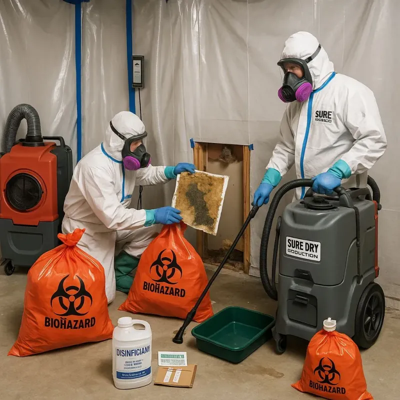 Contaminated Water Handling Protocols process in Perry County, PA